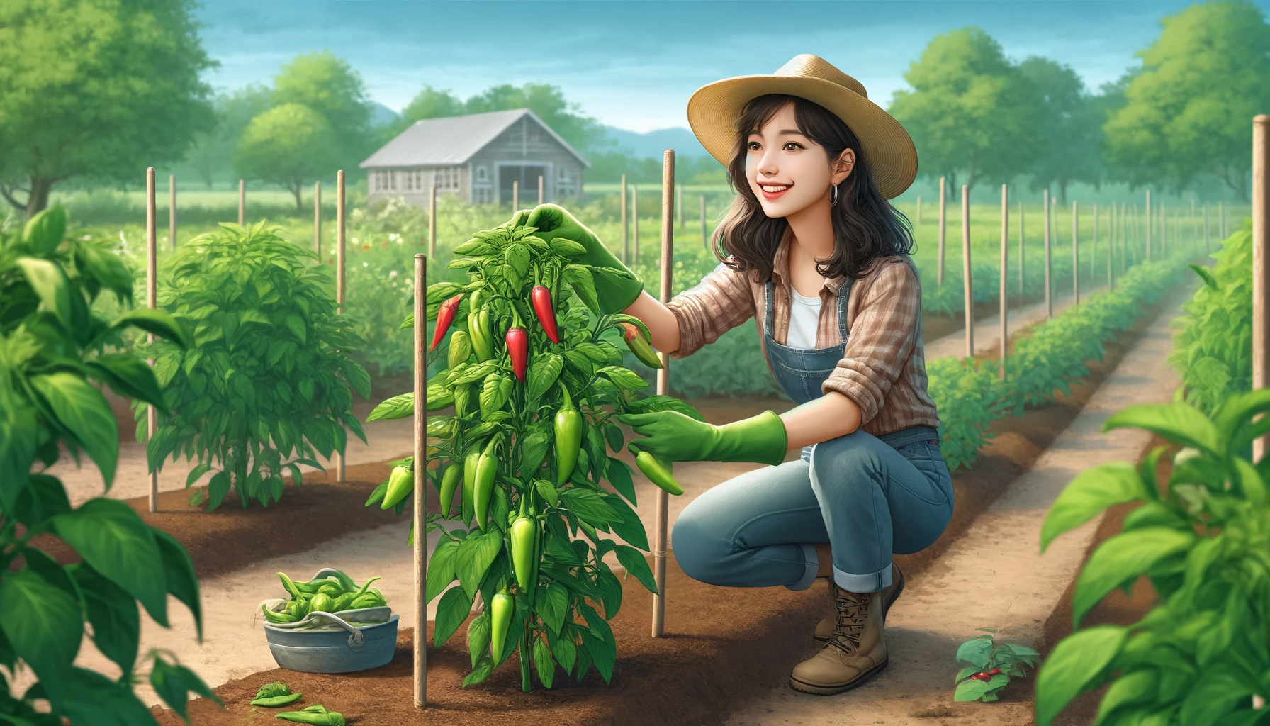 고추 심는 시기 간격 청양고추 오이고추 키우기