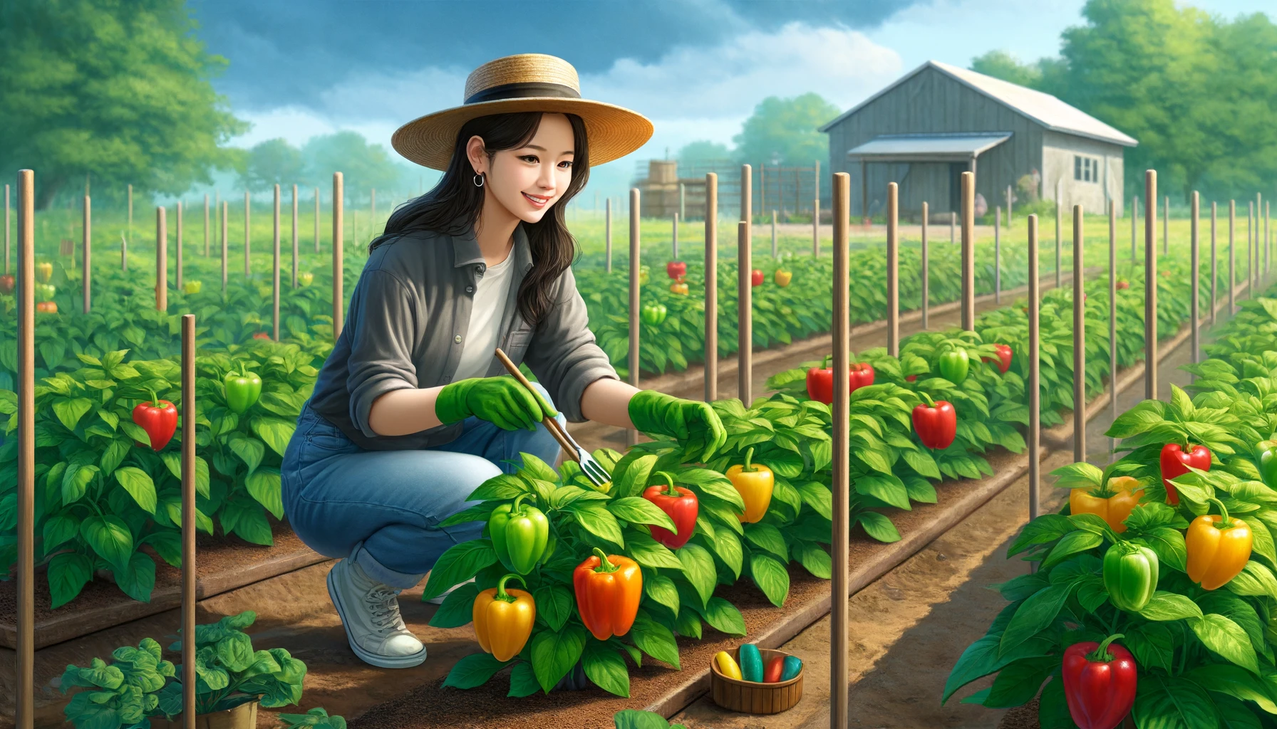 피망 파프리카 차이 키우기