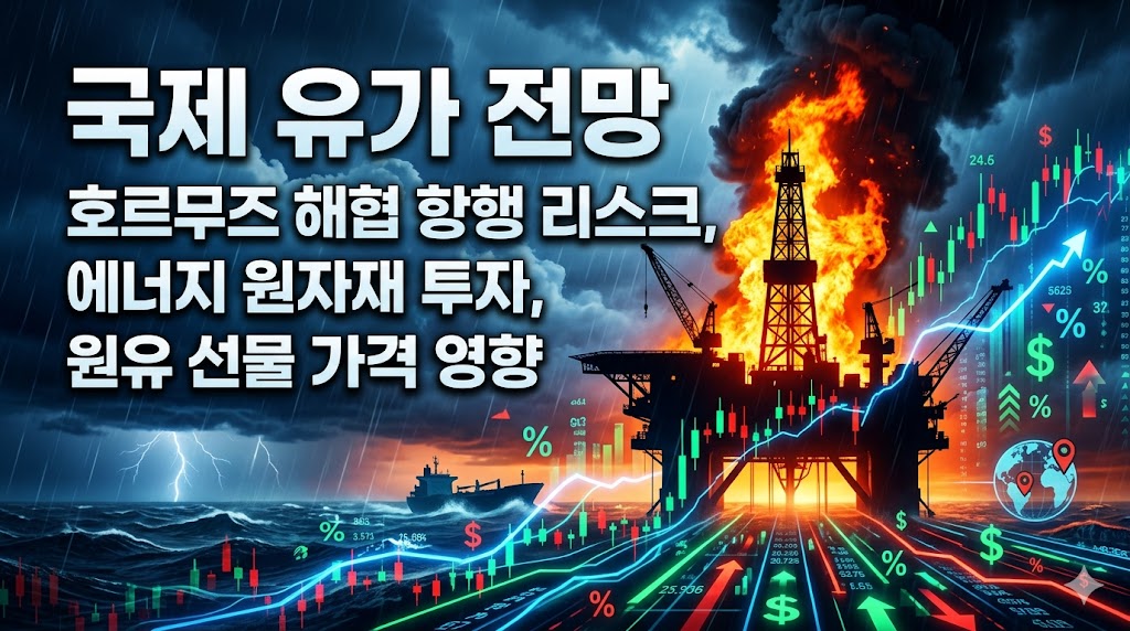 국제 유가 전망 호르무즈 해협 리스크