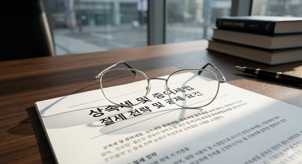 상속세 절세 및 가업상속공제 요건1