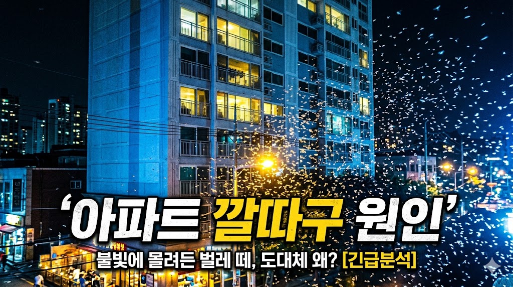 아파트 깔따구 원인