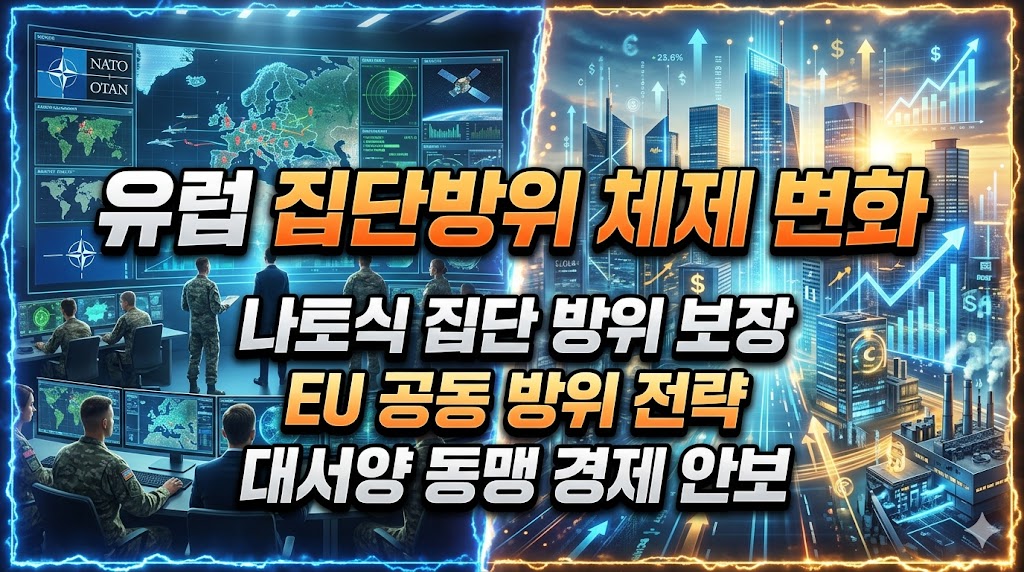 유럽 집단방위 체제 변화