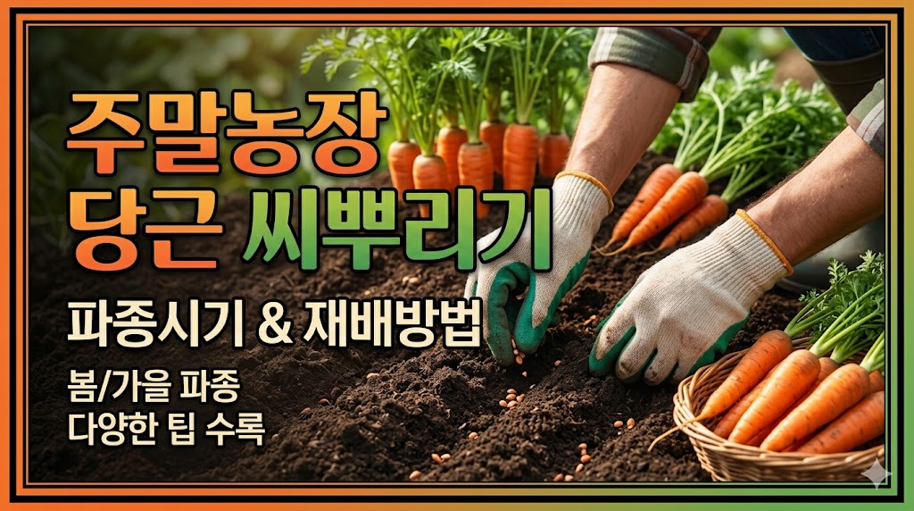 주말농장 당근