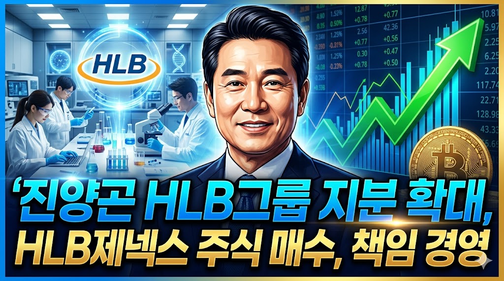 진양곤 HLB그룹 지분 확대