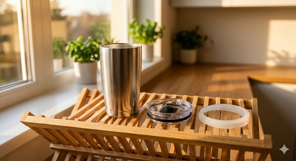 텀블러 고무패킹 세척3